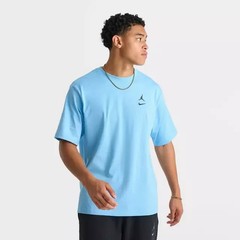 Men’s Jordan Brooklyn Swoosh Logo T-Shirt – Blue Chill Black II2337-497