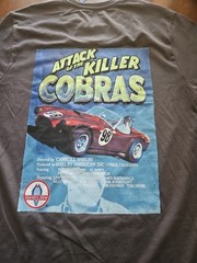 Ford Shelby GT Tee Shirt Men’s Size L Gray Graphic Print 2 Sided New