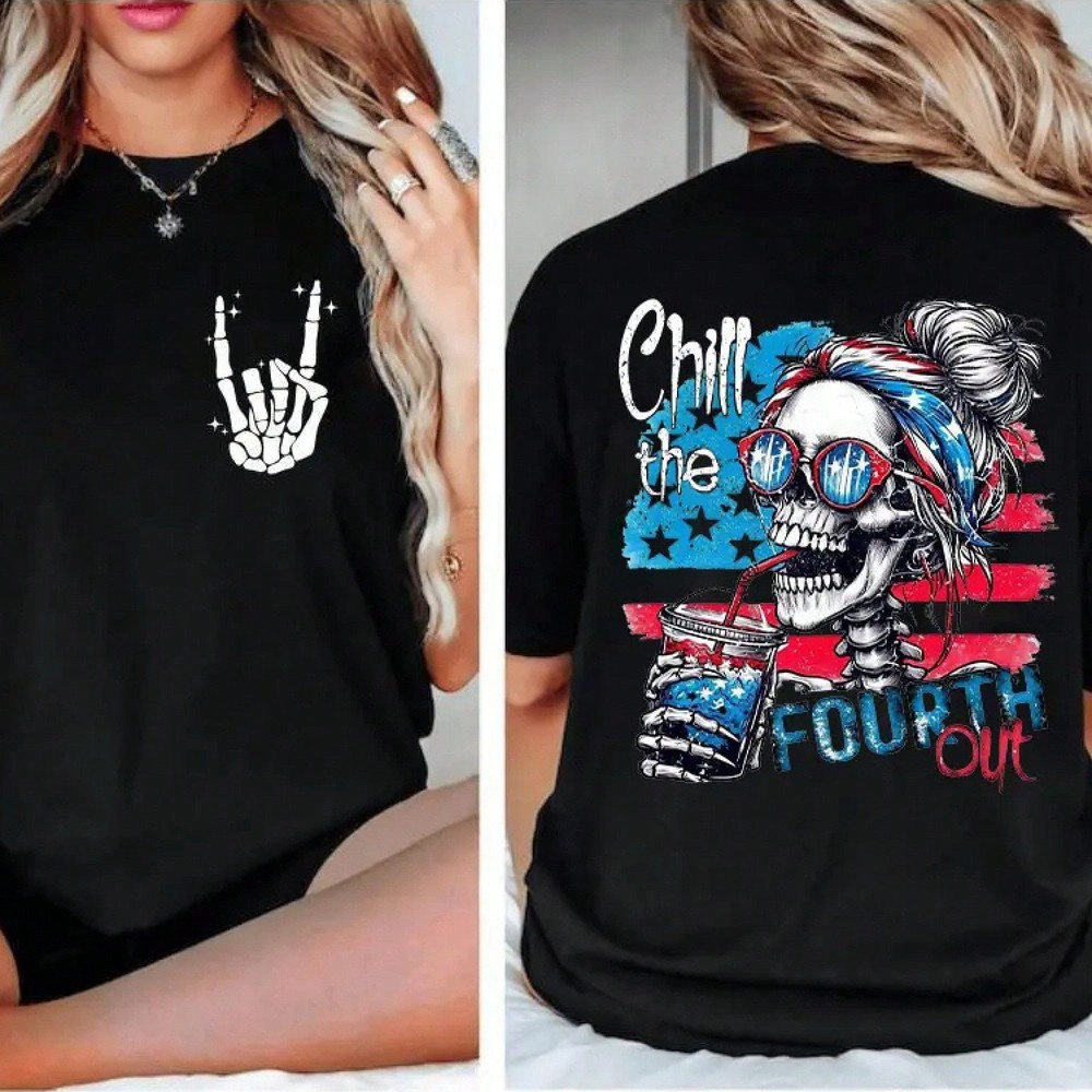4th Of July TShirt USA TShirt Funny 4th Of July Shirt Retro American Flag TShirt