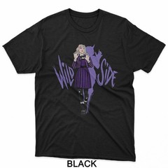 Wednesday Season 2 Wild Side Enid Claws Out Logo T-Shirt