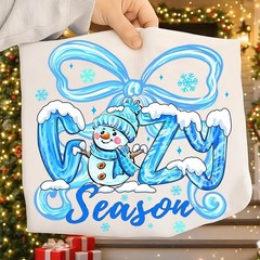 Christmas Snowman Cozy Season Shirt Christmas Holiday Gift Lovers