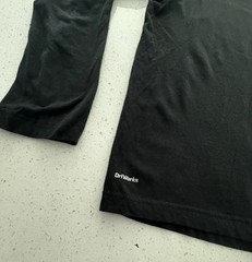 Athletic Works DriWorks Basic T-Shirt Mens XL Black Long Sleeve Crew Neck Tee