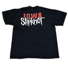 Slipknot Vintage IOWA Goat Head Heavy Metal 90s Band Rock XL T-Shirt REPRINT