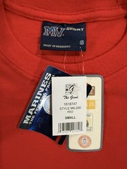 UNITED STATES MARINE CORPS – “USMC DAD” – Red T-Shirt – Sz S / SMALL – NWT