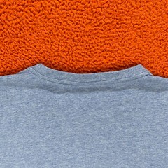 PETER MILLAR Mens MEDIUM Crown Lite Tee Logo Nautilus Blue T-Shirt Pima Cotton