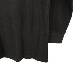 Jachs Shirt Mens XL Extra Large Long Sleeve Thermal Waffle Casual Sleep Black