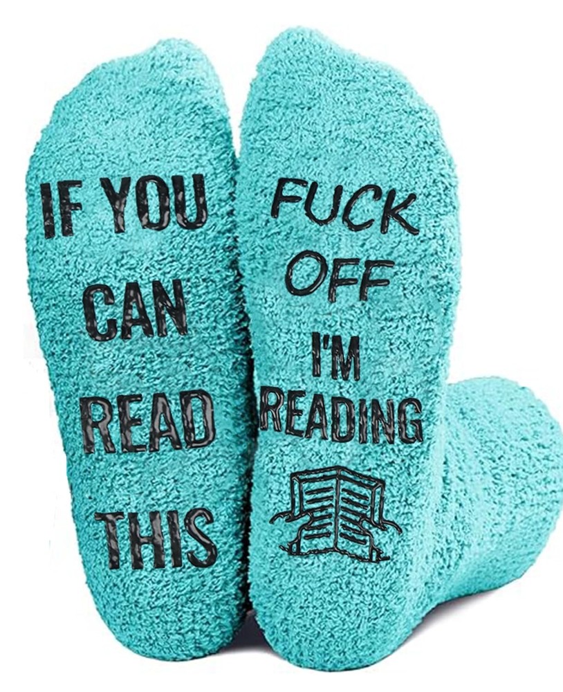 Reading Socks with Gift Box, Book Socks Women, Book Lover Gifts for Women, Fu…