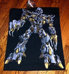 2007 vtg transformers movie y2k90s t-shirt comic Megatron rap hip hop nos xl/2xl