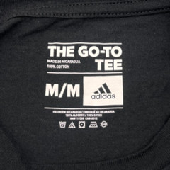 Adidas The Go-To Tee Black Cities, State or Plain 3 Striped Logo T-Shirt Men