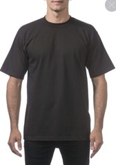3 PACK PROCLUB PRO CLUB MENS PLAIN SHORT SLEEV T SHIRT HEAVYWEIGHT 100% COTTON