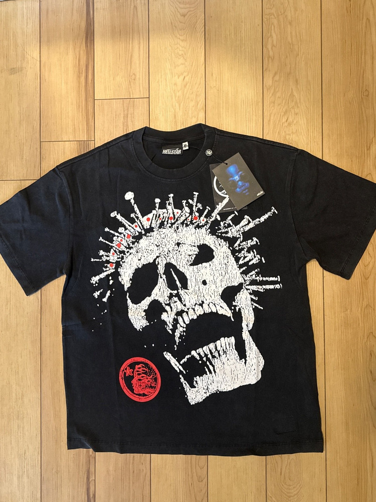 Hellstar Men’s T-Shirt Black Skull