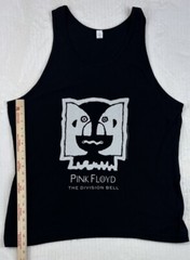 Tultex 105 Black Graphic Tank Top Men’s NWOT Sz XXL Pink Floyd The Division Bell