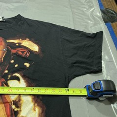 Marvel Shirt Mens 2XL Black Iron Man Graphic Tee Mad Engine Superhero Comics