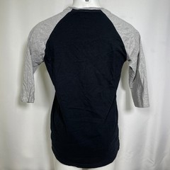 Suavecito El Mirage Black Grey 3/4 Sleeve Raglan Baseball T-Shirt Men’s LARGE