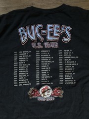 Buc-ee’s U.S. Tour 1982-2023 Double-Sided Graphic Tee Black Men’s XL