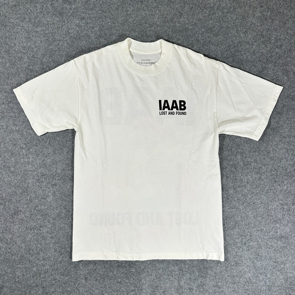 Drake Its All A Blur IAAB Tour Shirt Lost & Found 21 Savage OVO – Size Small