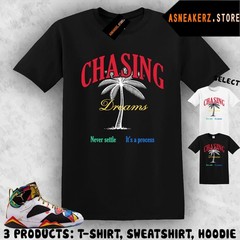 Shirt To Match AJ 7 Miro 2026 Sneaker Matching Tee Chasing Dreams T-Shirt