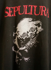 VTG 1990 Sepultura Men’s Size XL Beneath T-shirt, Made in USA 100% Cotton