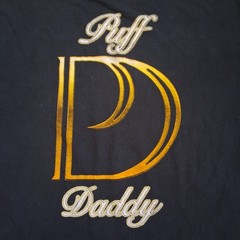 Vintage 1997 Jerzees Puff Daddy Concert T-Shirt Black Size XL Double-Sided EUC