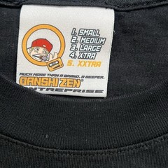 Danshi Zen Pokémon Black Short Sleeve T-Shirt Men’s Size 2XL Anime Video Games
