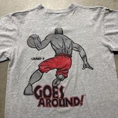 Vintage And1 Basketball Trash Talk Graphic T Shirt Youth L Fits Men’s S/M Grey