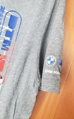 Puma BMW MMS Motorsport Gray Graphic Tee Men’s Sizes L & XL New with Tags