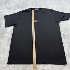 Fear of God Essentials Crewneck Knit T-Shirt Men’s Size XXL Black Plastic Logo