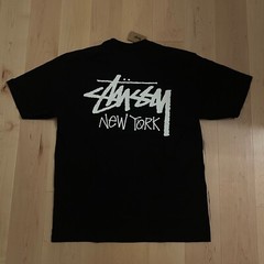 Stussy Stock New York Tee Black 2025 (New With Tags) (ALL SIZES AVAILABLE) ✅
