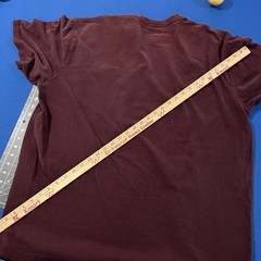 Carhartt Short-Sleeve T-Shirt Men’s XL Plum Worn/Fade Chest Pocket Grunge Stoner