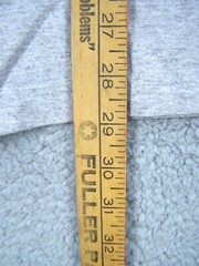 IBS Tee Shirt Adult Size 2XL Gray White Baseball Sports Casual Cotton Blend Mens