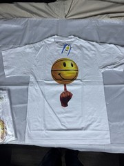 Market Smiley Good Game White T-Shirt Size “Small”New With Tags.