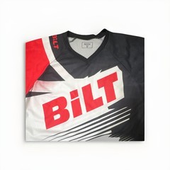 Bilt Jersey Long Sleeve Motocross Dirt Bike Cycle Moto Men’s Size Med Red