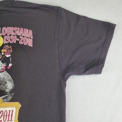 ULM Homecoming 2011 Shirt Mens M Black Uni Louisiana Monroe Circus 80 Years