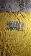 VTG Y2K Karl Kani Yellow 3XL Tee Shirt Hip Hop Rap Machine Washable