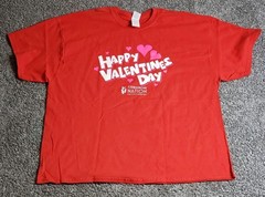 Happy Valentine’s Day Shirt Unisex, Heart Tee, Cute Romantic Gift 100% Cotton…
