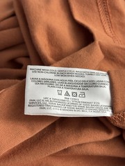 Eddie Bauer Shirt NWT Men’s XL Soft Lightweight Long Sleeve Crewneck T Orange