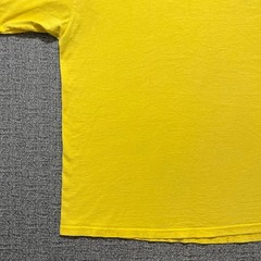 Vintage 90s Nike White Tag Shirt XL Yellow Embroidered Mini Swoosh Made In USA