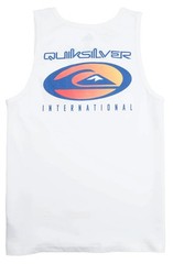 Quiksilver Men’s QS International Tank Top – Regular Fit, White – New