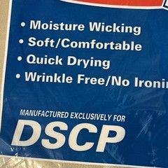 Pack of 3 DSCP Skilcraft Army T-Shirt Moisture Wicking Sand Tan Size X-Large
