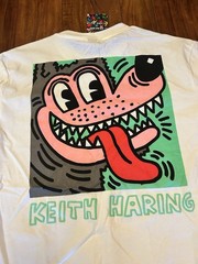 Shoe Palace X Keith Haring Wolf 🐺 T Shirt L