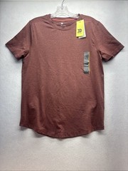 Men’s All In Motion Short Sleeve Soft Stretch T Shirt Berry Size S NEW!