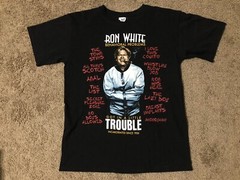 Ron White Behavioral Problems Concert T Shirt Mens Size M Medium Black Anvil