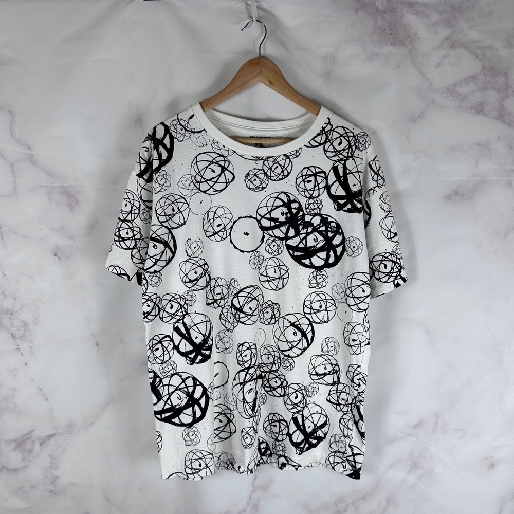 READYMADE Japan x Futura Laboratories x Transfer White Tee All Over Print Size L