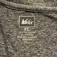 Rei Co-op Men’s T Shirt Grey Size XL Heather *READ