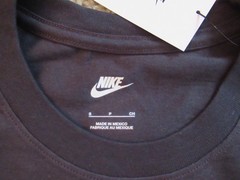 NIKE Peace, Love & Swoosh Long Sleeve T-Shirt Sz S Small Black NWT