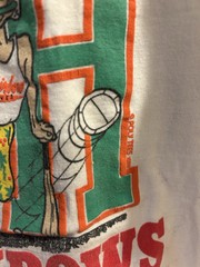 80s University Of Hawaii UH Sports Poly Tees Single Stitch I Support Rainbows 🌈