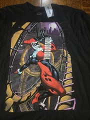 DC Comics Hot Topic Harley Quinn T Shirt XL New With Tags