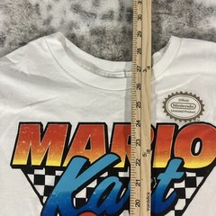 Official Nintendo MarioKart Mens Vintage Style T Shirt Racing Yoshi Toad Large B