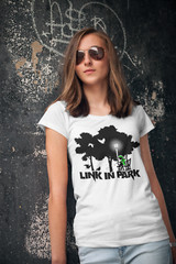 Legend of Zelda Lincoln Park T-Shirt Unisex Adult Cotton Sizes Nintendo Band New