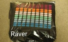 Sound Activated Light Up Flashing Equalizer LED T-Shirt -Message Me BEFORE ORDER